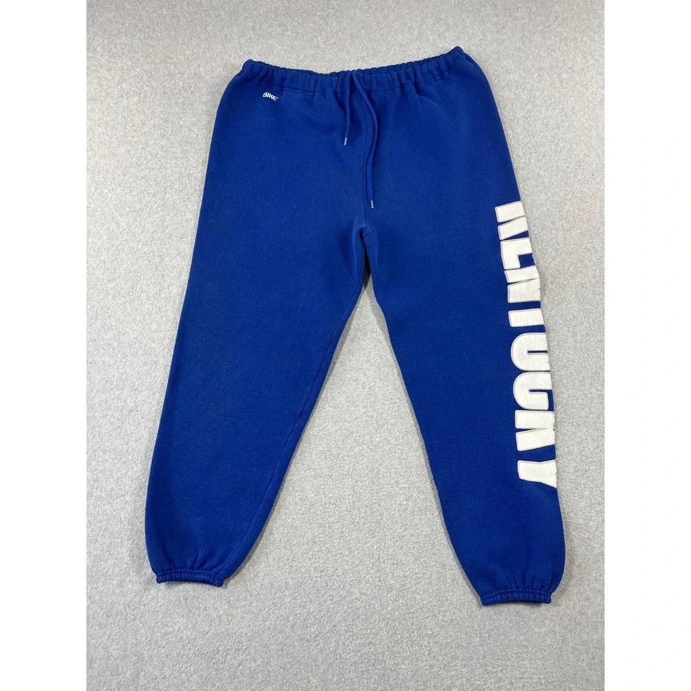 Vintage Kentucky Wildcats Sweatpants Mens XL Blue 90s Vertical Print Made USA